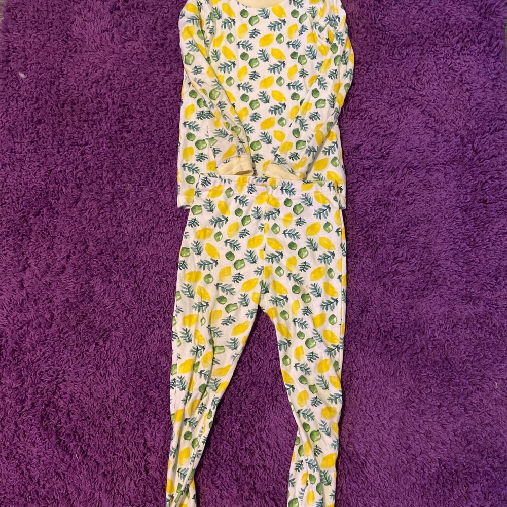 Lemon Pajama Set
